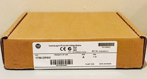 New Factory Sealed AB 1756-OF6VI / A ControlLogix Analog Isolated Output Module - Imagen 2 de 3