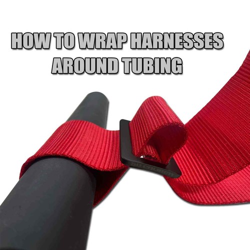 Can-Am X3 Bump Seat 2'' 4 Point Yellow Buckle Harness [5048A13 CB 6038] - Bild 6 von 12