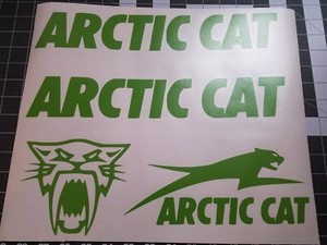 ZR Arctic Cat Sno PRO Thundercat HUGE trailer graphics decals XF Wildcat