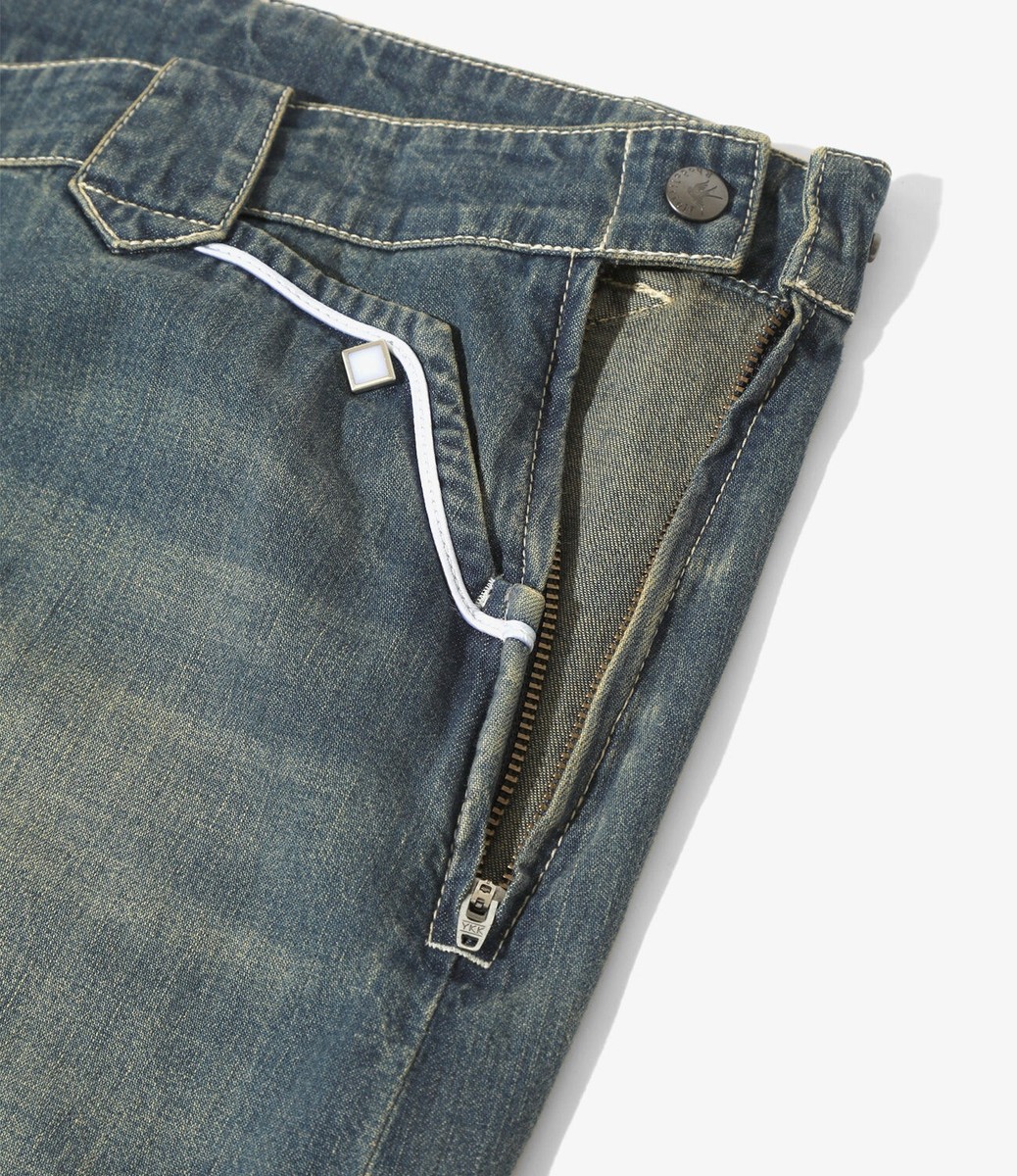 ASK availability First) RHODOLIRION Cowboy Skirt - Denim new