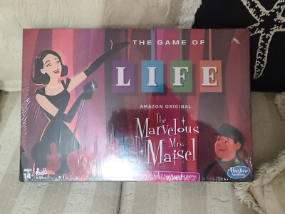 Hasbro The Game of Life: The Marvelous Mrs. Maisel Game NIB SEALED.