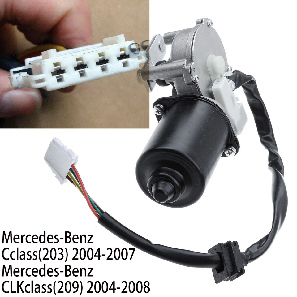 Windshield Wiper Motor Front for Mercedes-Benz C230 C240 C280 C32 AMG C320 C350 Foto 2 de 4