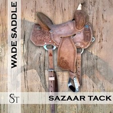 Western Saddle Roping Ranch Work Equestrian Trail Horse Wade Tree A Fork Tack