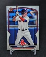 Blaze Jordan Prospect Rookie Card 2023 Bowman Base Paper #BP-101 Boston Red Sox 