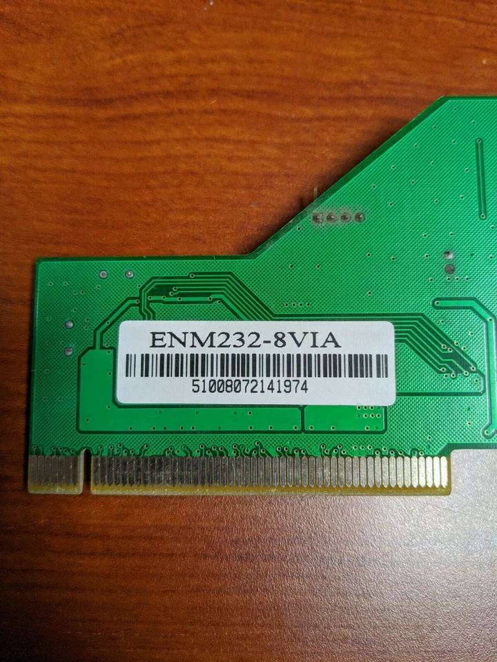 ENCORE ENM232-8VIA 7.1 Channels 24-bit 96KHz PCI Interface Surround Sound Card - Image 2 of 3