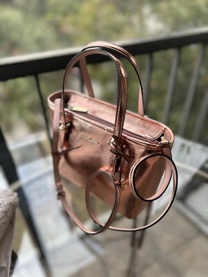 Michael Kors Women XS Carryall Tote Satchel Shoulder Crossbody Bag Primrose 