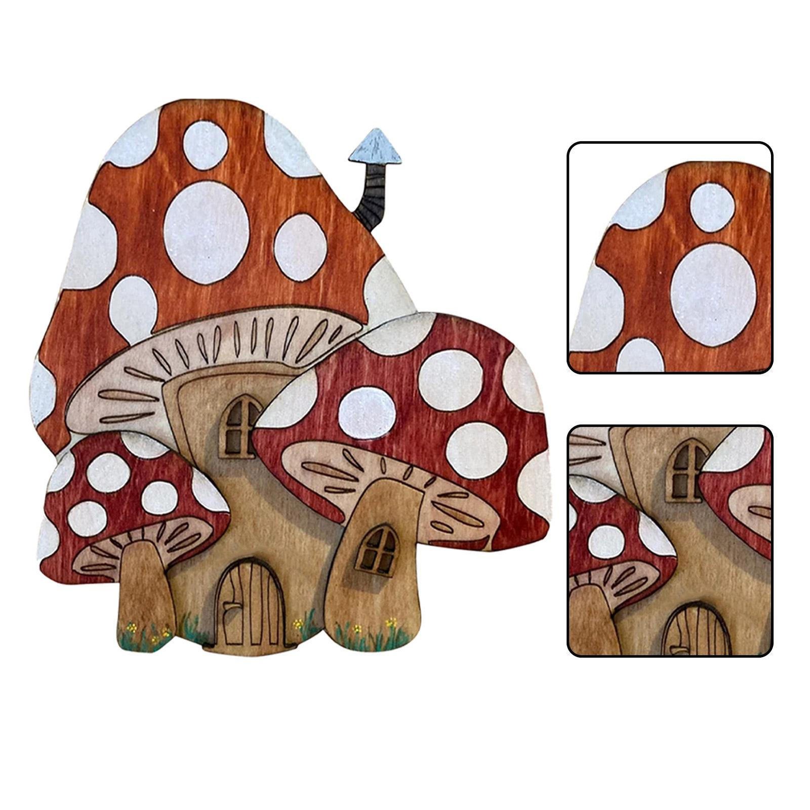 Elf Fairy Door Miniature Garden Tree Doors Miniature Yard Art Wooden