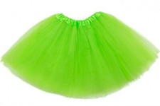 Lime Green Baby and Toddler Tutu 12 inches long Fits 12 months to 8 years