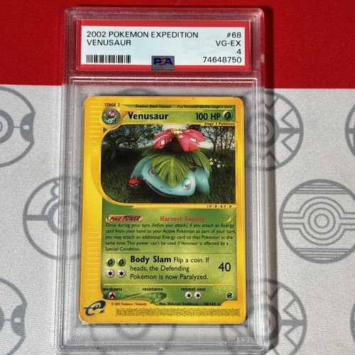 Venusaur graded PSA 4 for sale on eBay