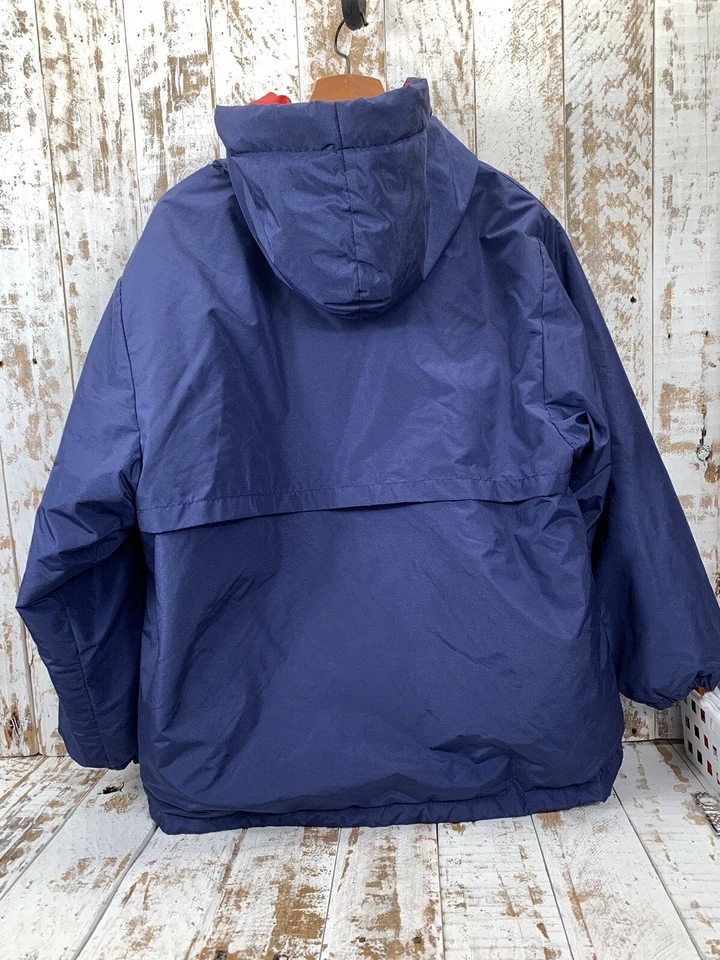 Chaqueta Parka Abrigo de Esquí Para Hombre L Azul Gander Mountain De Colección Años 80 90 Relleno Plumón Foto 4 de 4