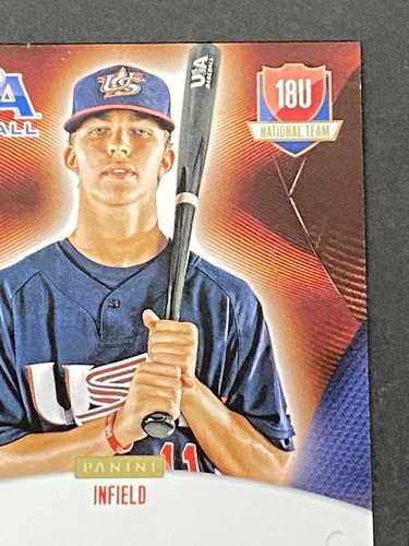 Logan Tolbert 2014 USA Baseball 18U National Team Red Ink Auto #ed 4/25 - Picture 3 of 10
