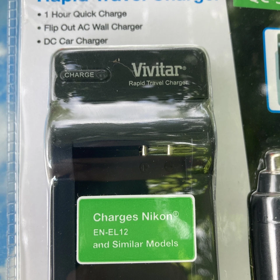 Carregador de viagem rápido Vivitar novo na caixa Viv-Qc-300 - Imagem 3 de 4