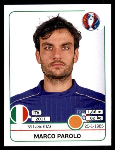 Panini Euro 2016 Marco Parolo Italia No. 508