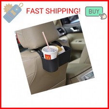 Car Headrest Seat Back Organizer Cup Holder Drink Pocket Food Tray Universal Lib