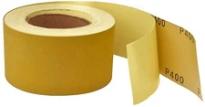 400 Grit Sandpaper Roll 2-3/4" x20yd Sticky Back PSA Self Adhesive Sanding Paper
