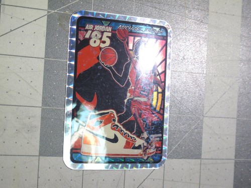 vtg 1990s vending prism sticker - Michael Jordan Air '85 v3 - Picture 6 of 7