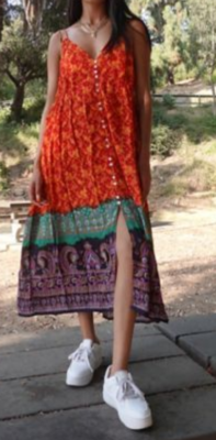 woman of the hour midi dress GOLDEN HOUR MIDI DRESS Moda Lula Boutique
