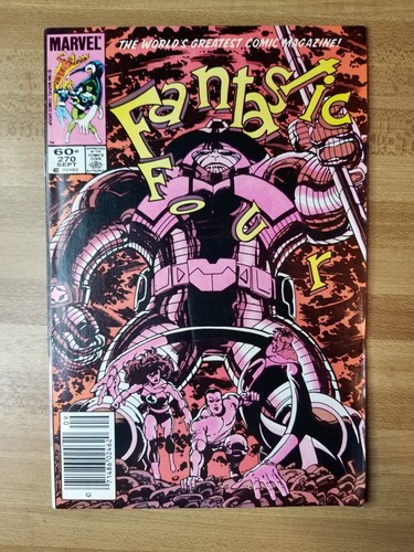 Menge 9 Marvel Comics - Fantastic Four #270-272,274,276-280 Sehr guter Zustand - Bild 2 von 10