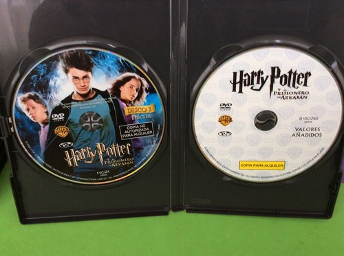 HARRY POTTER Y EL PRISIONERO DE AZKABAN- 2 DISCOS - DVD- USADO GARANTIZADO - Imagen 3 de 3