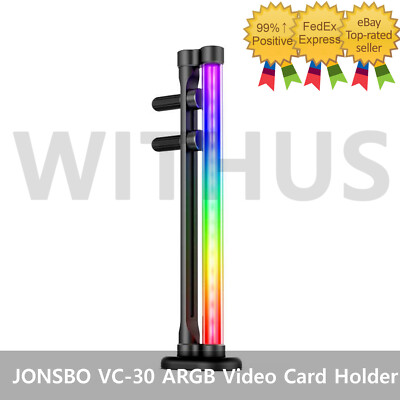 JONSBO VC-30 ARGB Video Card Holder Graphic Card Stand Black