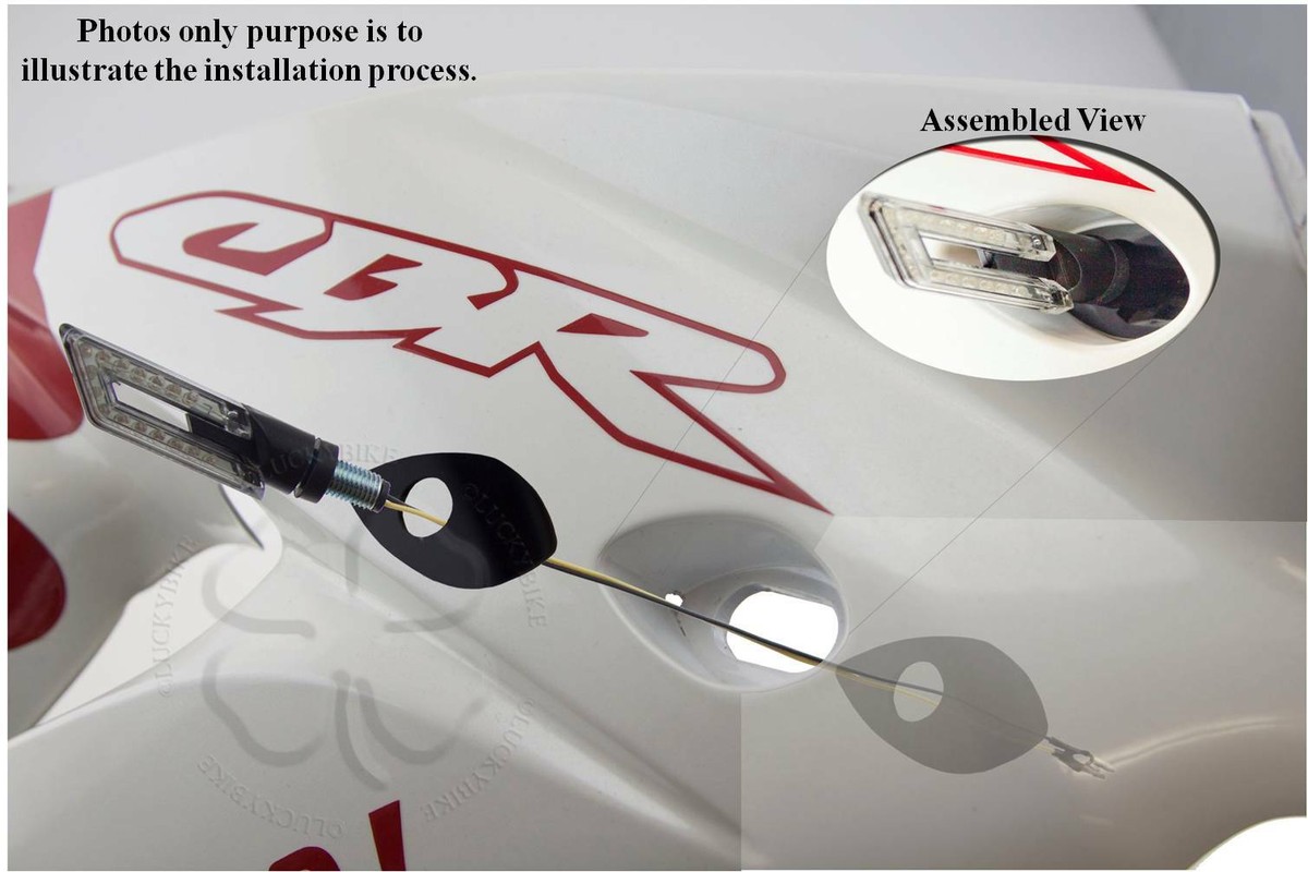 Stalk Turn Signal Adapter For Kawasaki Yamaha Ninja R1 Light