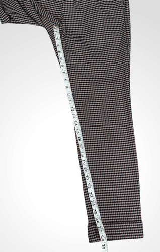 J Jill Pull On Houndstooth Ponte Pants Size 8 - Picture 8 of 9