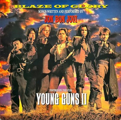 Jon Bon Jovi Blaze Of Glory Vertigo Vinyl LP