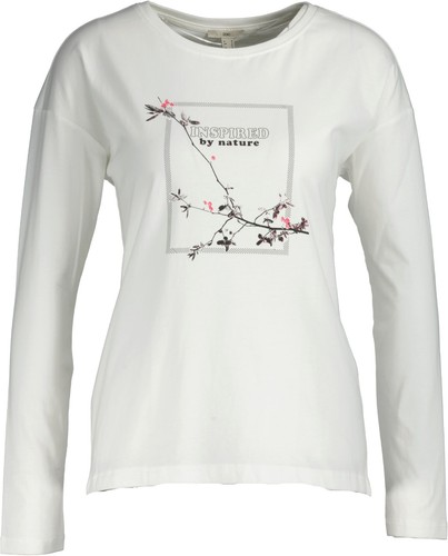 NEU! Damen Langarm T-Shirt von EDC Gr. XL weiß
