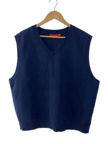Gilet Supreme Autre M coton marine uni occasion