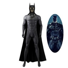 Batman: Gotham Knight Batman Costume Cosplay Bodysuit Men's Outfit Ver5
