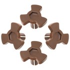  4 Pcs Motor Coupler Mikrowelle Zubehör Mikrowellenzubehör -Ofen -Ersatzteile