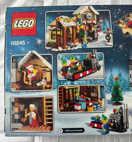 LEGO 10245 Creator Expert Santa's Workshop Retired 883 Pc Building Set NEW NIB
