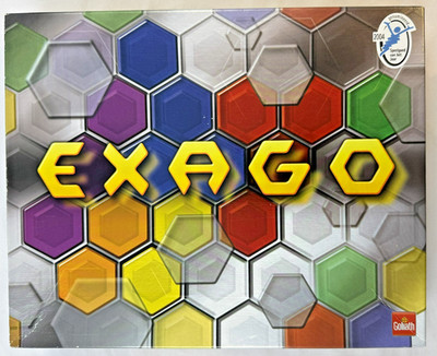 Goliath Exago Brettspiel Legespiel Strategie komplett Gesellschaftsspiel Spiel