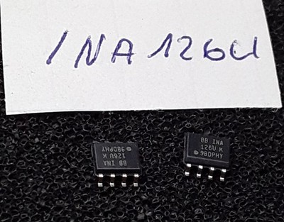 5 Stück INA126U Messverstärker Burr Brown SOP8 SOIC8