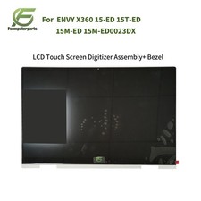 New L93180-001 For HP ENVY X360 15M-ED0013DX 15M-ED0023DX LCD Touch Screen Bezel