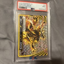 Zoroark BREAK 92/162 Breakthrough Holo PSA 9 Mint Pop 74 on eBay