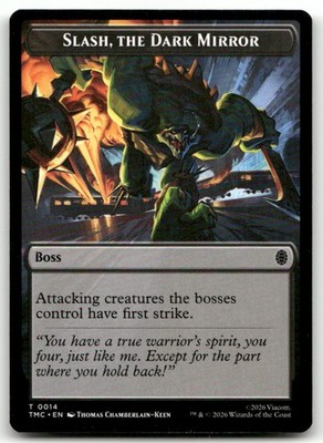 Slash, The Dark Mirror #14 NM Commander: Teenage Mutant Ninja Turtles Magic MTG