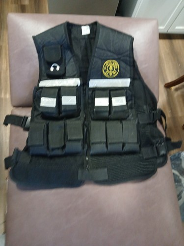 Gilet Pesi Palestra Ufficiale Golds Nero Buone Condizioni. 10 libbre - Foto 2 di 14