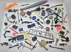 Vintage Action Figure accessories Lot 70s 80s 90s GIJoe - TMNT - Star Wars - ect