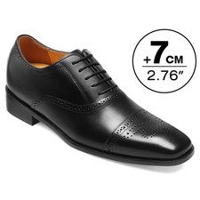US8 CHAMARIPA ELEVATOR DRESS SHOES MEN HIGH INCREASE 2.76" OXFORD