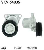 VKM 64035 SKF Spannrolle, Keilrippenriemen FüR Ford,Mazda