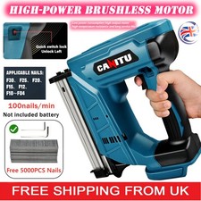 ~ Cordless Brad Nailer Straight Finish Nail Gun For Makita 18V Without Battery
