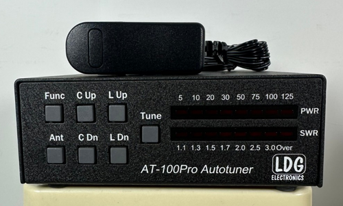 LDG AT-100PRO 100 WATT HF + 50m AUTOMATISCHER ANTENNEN TUNER MATCHBOX FÜR AMATEURFUNK