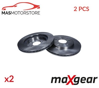 BREMSSCHEIBEN SATZ PAAR VORNE MAXGEAR 19-4720 2PCS A FÜR DAIHATSU TERIOS