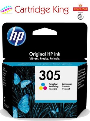 HP 305 Farbtintenpatrone mit Standardkapazität für HP Deskjet 2723 AIO Drucker