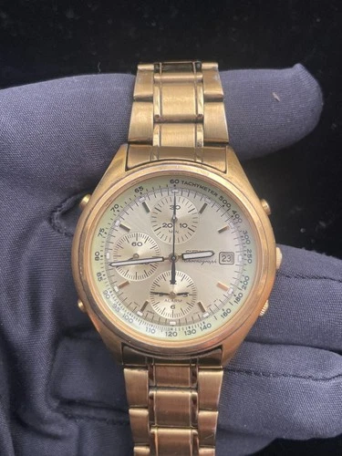 Men's Vintage 1992 ALARM CHRONOGRAPH Watch SEIKO 7T32-6M59