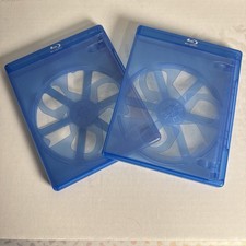 2 Oem Replacement Blu Ray Cases