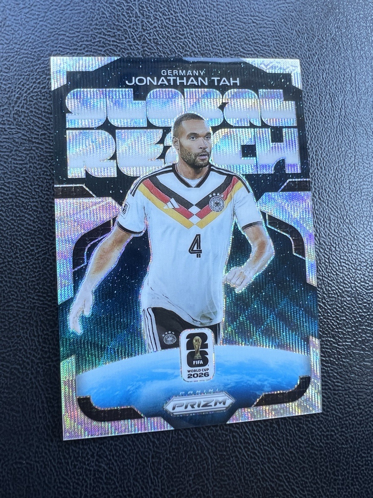 2026 Panini Prizm FIFA World Cup Jonathan Tah Global Reach Wave #23 Germany