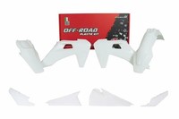 Racetech Plastic Kit - White FüR Husqvarna TE 150 I 2020-22