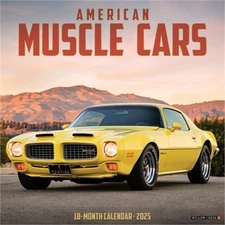 American Muscle Cars 2026 12 X 12 Wall Calendar (Bookbook - Detail Unspecified)